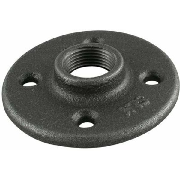 Ldr Industries 310 F-112 FLANGE 1-1/2 BLACK FLOOR 501444